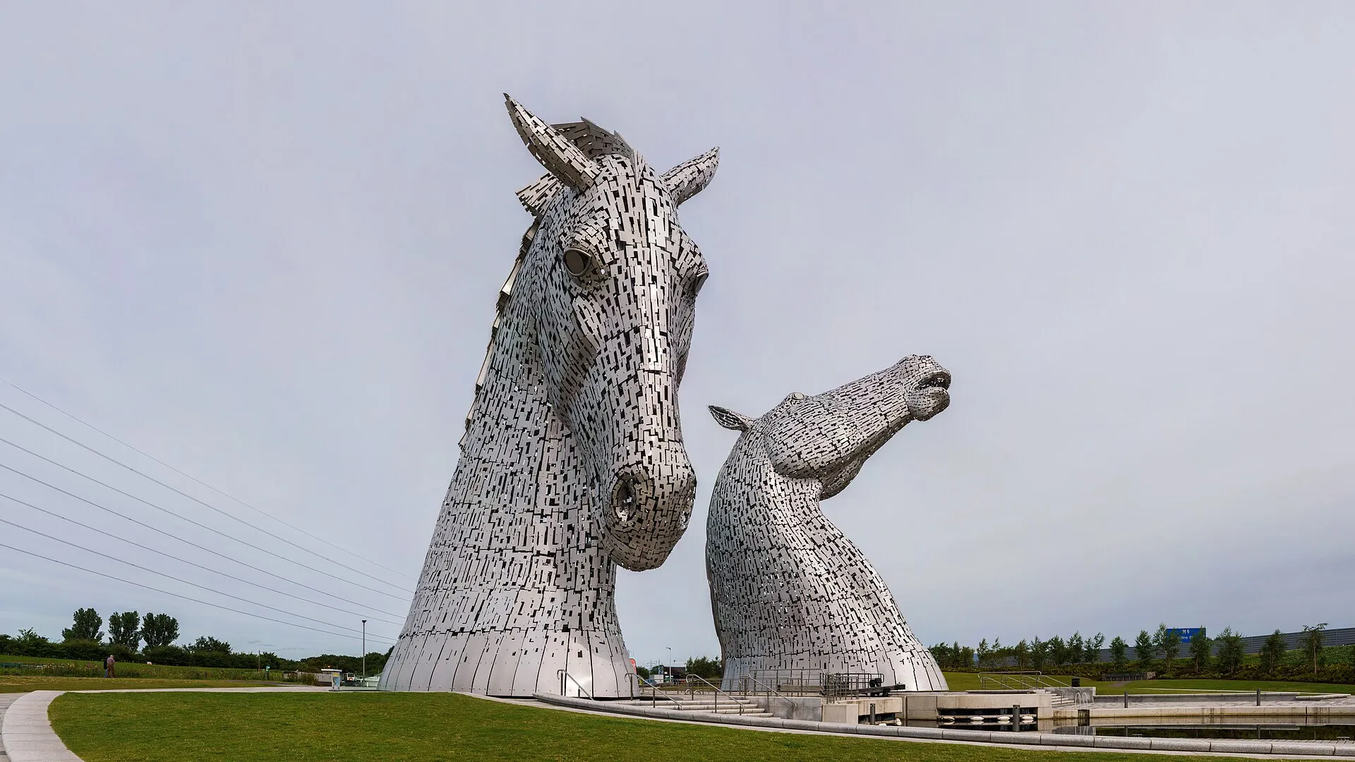 The Kelpies at The Helix park in Falkirk